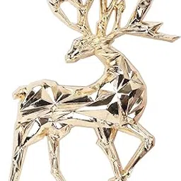 sorellaz Womens Deer Geometric Golden Brooch: Pack of 1 (SR/JEW-1DGB)-picture-41