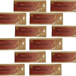 BAC Balaji Sandal Dhoop Sticks Pure Natural Sandalwood Incense Sticks 12 Boxes of 10 Sticks Each (120 Sticks Total)-picture-38
