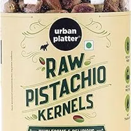 Urban Platter Pistachio Kernels, 250g (Shell Removed Pista | Unroasted and Unsalted | fibre & Protein-Rich | Heart-Healthy Snack)-picture-20