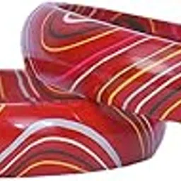 snehlata creations Lac Bangle Set For Women and Girls | Lahariya Lac Kada Set | Handemade Rajasthani Traditional Lakh Jaipuri Lac Bangles Women Kangan Set of 2-picture-39