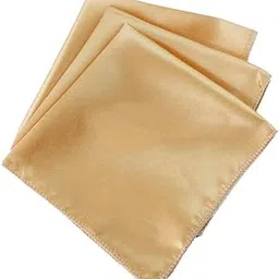 FABLOFT 10Pcs Mens Pocket Square Solid Hankie Face Hankerchief Wedding Party Gold10 Pieces Handkerchiefs Napkins Linens & Textiles | Kitchen, Dining & Bar |Home & Garden-image-96