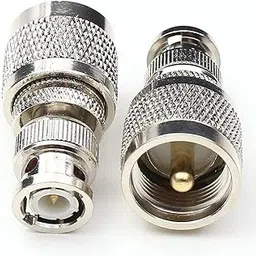 NBR Solutions BNC Male to UHF Male PL259 RF Coaxial Adapter UHF Coax Connector Low Loss Coax Adapter for RF Antennas/Wireless LAN Devices/Coaxial Cable/Wi-Fi Radios Pack of 1-image-15