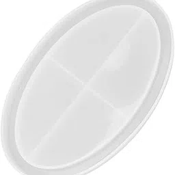 SNOOGG® Pack of 1, 12-inch Oval-Shaped Deep Tray Silicone Mold for Epoxy Resin Casting, Resin Art, DIY Crafts, and Handmade Gifts-picture-50