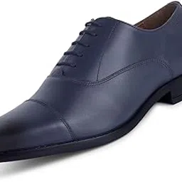 louis stitch Italian Crust Leather Formal Shoes for Men | Laceup Derby Style | Comfortable and Versatile for Business, Casual (LSNRXCTBU)-picture-51