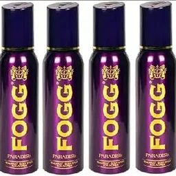 FOGG PARADISE PACK OF 4 TFS WOMAN//Body Spray - For Men & Women (480 ml, Pack of 4)-picture-24