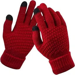 tomorrow fashion Winter gloves for girls, Winter touchscreen gloves for girls, Knitted winter gloves for girls, Girls thermal gloves, Full-finger winter gloves, Magic winter gloves for girls-picture-10