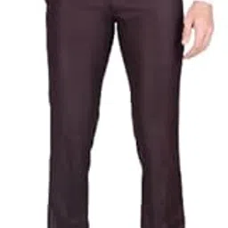 highek Casual/Formal wear Solid Cotton Trouser for Mens (38, CR-Wine)-picture-59