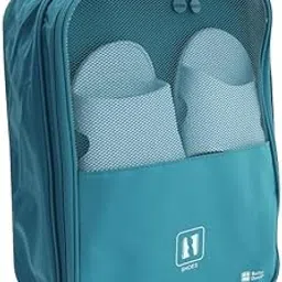 amiqus Travel Shoe Bag Organizer – Waterproof Portable Shoe Storage Pouch with Handle, Multi-Use for Shoes, Clothes, Towels & Cosmetics (Multicolor)-picture-51