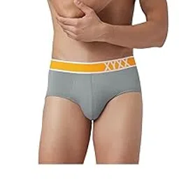xyxx Men's Dynamo & Volt Tencel Micromodal Regular Fit Solid Antimicrobial Briefs with No Marks Waistband (Pack of 3)-picture-44
