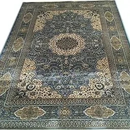 CD Carpet 4x6 feet Kashmiri Traditional Silk Carpet Persian Designs Carpet for Living Room 4x6 feet-picture-39