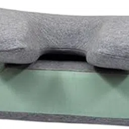 jazzy pearls JAZZY PEARLS® Desk Napping Pillow Lumbar Pillow Travel Pillow for Airplane Car School Green Gray-picture-50