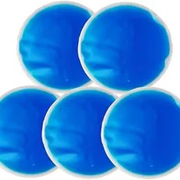 Round Reusable Hot or Cold Gel Ice Packs for Wisdom Teeth, Breastfeeding, Tired Eyes, Kids Injuries, Headaches, Sinus Relief (Pack of 5)-image-56