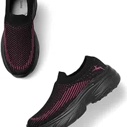 marc loire Women Lightweight Smart Casual Active Wear Slip-On Sneakers Athleisure Shoes-picture-47