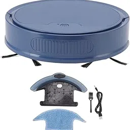 Robot Vacuum, 2000Pa Strong Suction Quiet Slim Robotic Vacuum Cleaner with APP Control & 80 Mins Runtime, Smart 2 in 1 Vacuum and Mop, Ideal for Pet Hair, Carpet, Hard Floor (Blue)-image-34