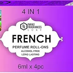 Parag fragrances Unisex Adult Top Liquid Attars Collection Of India/Alcohol Free Attar Gift Pack(French),24 Ml-picture-15
