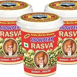 Snowpeak Rasva Fruit Mukhwaas| After Meal Indian Digestive Treat| Amla & Bel(Wood Apple) Mixture| Indian Origin Vegan and Gluten Free – Combo (Pack of 3 x 100g)-picture-52