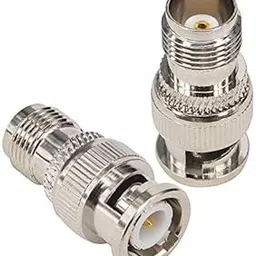NBR Adapter BNC Male to TNC Female Connector RF Antenna RF coaxial Coax Adapter 1 pc.-image-3