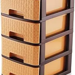 Home build Plastic 4 Layer Multipurpose Drawer System Organizer (Multicolor)-picture-21