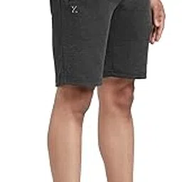 Men's Nova Cotton Regular Fit Solid Shorts with Side Pockets and No Marks Waistband-image-68