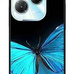 NDCOM for INFINIX HOT 40/40 PRO Back Cover Butterfly Printed Metal Case-picture-10