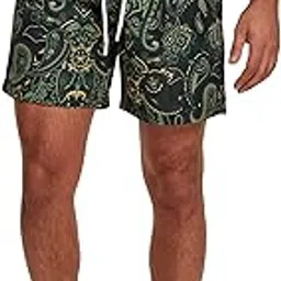 urban classics Men's Paisley Swim Shorts, Swim Shorts for Men with Paisley Print, Sizes S - XXL-picture-35