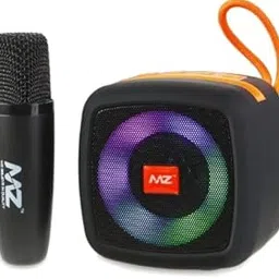 MZ S660 (Portable Bluetooth Speaker) Dynamic Thunder Sound & High Bass with Wireless Mic, RGB Light, 5W Power with 1200mAh Battery-picture-14