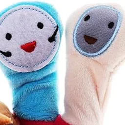 SNAPPSY® Animal Doll Kids Glove Hand Puppet Soft Plush Toys Finger Toys Red-image-43