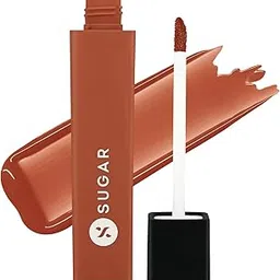 SUGAR Cosmetics Drop A Tint Lip Oil | Glossy & Tinted | Longlasting | Transferproof & Smudgeproof | (03 Thera Terracotta, 4ml)-picture-18