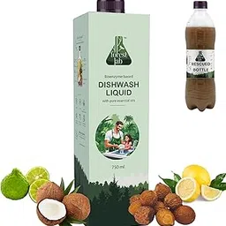 Forest Lab Organic Dishwash Liquid Gel | Bio-Enzyme Powered| Baby & Pet Safe -No Harmful Chemicals (Paraben, SLS Free) | Eco-Friendly | Natural & Plant-Based Ingredients (750 ml (Pack of 1))-picture-29