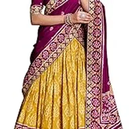 Women's Printed Lehenga Choli Set-image-11