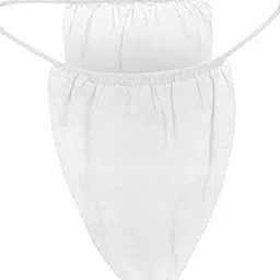 MAC 200x Women Disposable Thong Panties Individually Wrapped for SPA|100Pieces Disposable Thong Panties (Black + Dark |Massagers| Massage-image-58