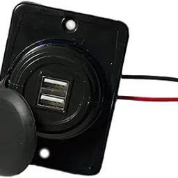 12/24V Mini USB Fast Charger for CAR and Bike USE for Mobile Charger- Black-picture-18