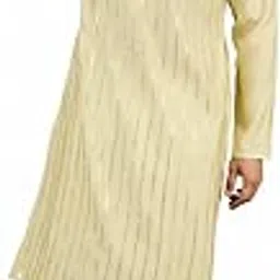 amazon brand - tavasya Rayon Striped Regular Men's Ethnic Kurta-picture-19
