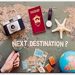 100yellow® Next Destination Travel Journal Scrapbook - Document Adventures in Photo Album| 40 A4 pages | Size : 21 cm x 29.5 cm |Multicolour-picture-10