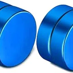 sullery Men Jewellery Blue Stainless Steel Magnetic Earring-picture-21