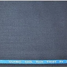 j.hampstead Men's Poly Viscose Self Design 1.25 m Unstitched Trouser Fabric (Free Size)-picture-35