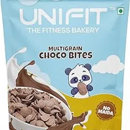 UNIFIT Multigrain Choco Bites Breakfast Cereals for Kids Rich in Protein Cereal Oats Instant & Crunchy Ready to Eat With Goodness of Wheat, Rice & Oats Grain -375g-picture-15