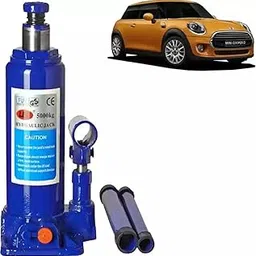 JAGGER JAG299 5 TON Universal Hydraulic Bottle Car Jack, Compatible for All Cars, Material - Alloy Steel, Color - Blue, Lifting Capacity ([ 5 TON ])-image-20