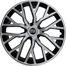 Autoluxer Universal Wheel Covers for Cars – 14 Inch Black & Silver Press Fit Wheel Caps (Highway)| Available in 13, 14 Inch | Set of 4 Pcs-picture-22