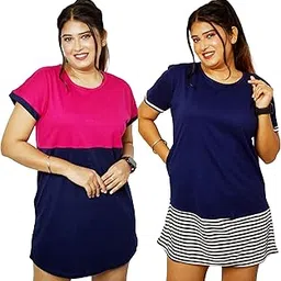 PINKSHELL Combo Stripe Panel and 2PANEL Women Polo T-Shirts-image-17