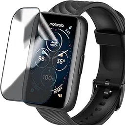 FCS | 3pcs. | Smartwatch Screen Guard for Motorola Moto Watch 40 | Pack of 3 | Edge to Edge Coverage | Ultrathin 0.125mm 9H anti shock flexible Watch Screen Protector TPU membrane-image-97