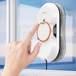 YUNYHAO Robot Window Cleaner - 5600pa Intelligent Glass Cleaning Robot - Dual Spray Water Remote Control Power Washer - for Desktop High Window Ceiling Magnetic Automatic - Outdoor Indoor-picture-16