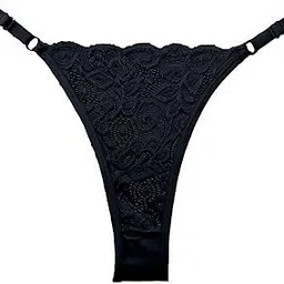 Women's Length Adjustable lace Thong Lingerie/Panty for Comfort & Style-image-14