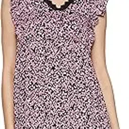 max Women A-Line Floral Printed V Neck Mini Dress-picture-50