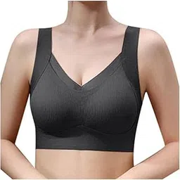 neellohit Women's Wireless Push-Up Bra | Soft Lightly Padded Full Coverage Bra | Longline High Support Sports Bra for Workout, Gym & Yoga | Comfortable Everyday Bralette-picture-36