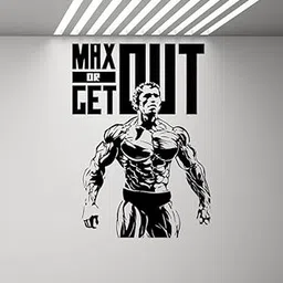 LYOMAN® Gym Wall Decal Sign Gym Quote Bodybuilding Poster Fitness Sport Gift Vinyl Sticker Decor Wall Art Print 1089-picture-18