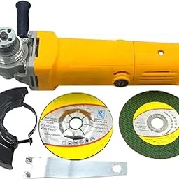 KWICK CUT+ Heavy Duty 100mm 980W Motor Electric Angle Grinder Machine for Cutting, Grinding, and Polishing | Multipurpose Power Tool Side Handle (100mm Angle Grinder+Cutting Disc+Grinding Disc)-picture-17