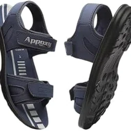 Trendy Casual Blue Sandals For Men's Running,walking | Running Casual Sandals For Men-picture-31