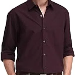 arrow Men's Solid Slim Fit Shirt-picture-49