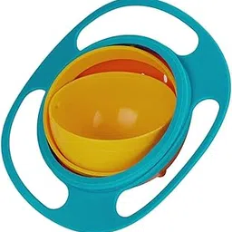 SAFE-O-KID, BPA-Free Gyro Bowl for Babies – Spill-Proof, Non-Toxic, Safe, and Fun for Little Ones, Durable, Easy to Clean, Ideal for Self-Feeding Green, Pack of - 2-image-44